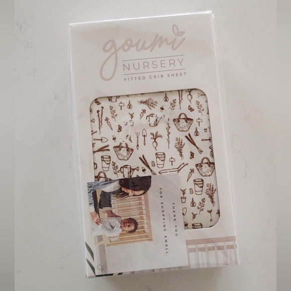 goumi Bedding Goumi Garden Crib Sheet Poshmark